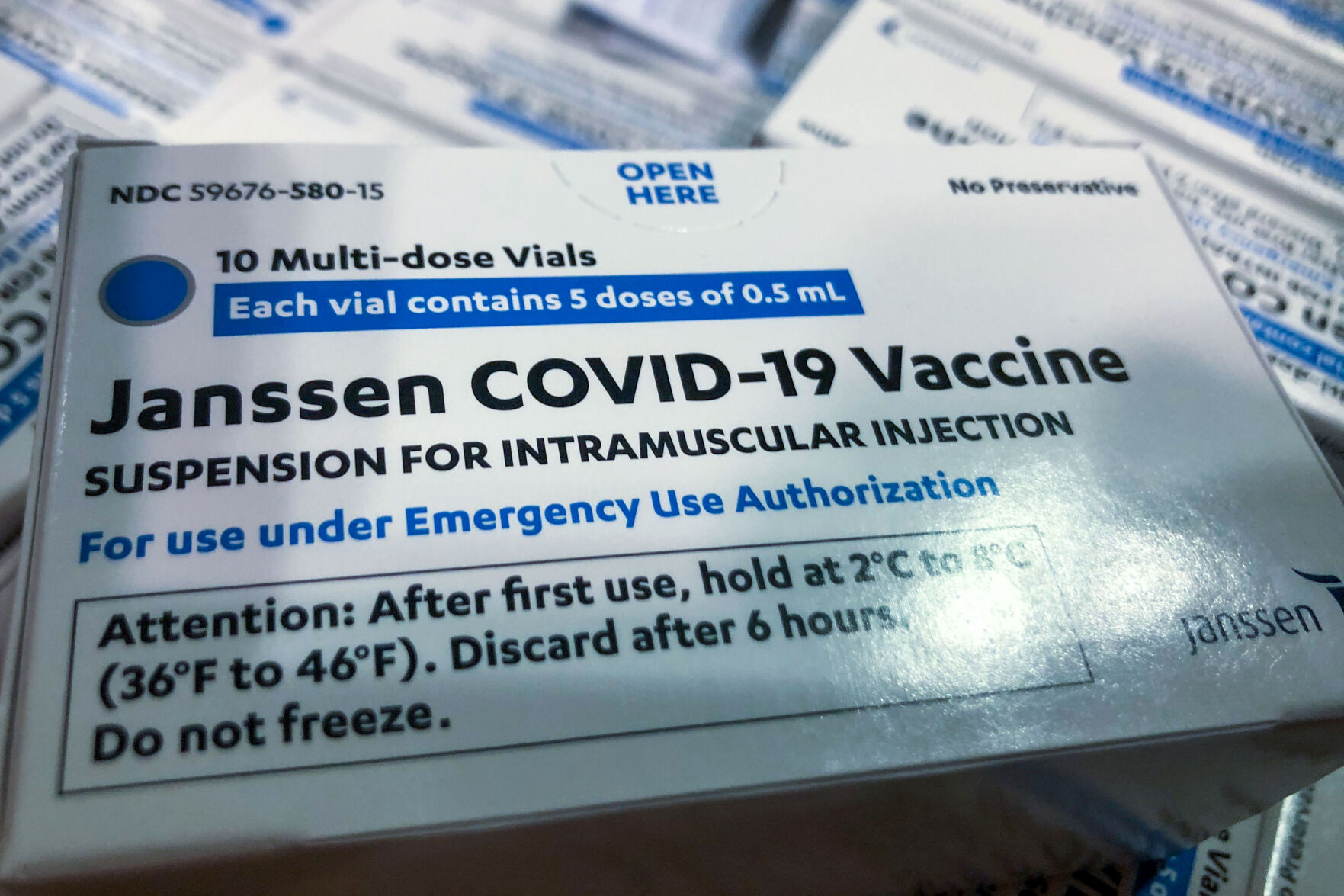 Johnson & Johnson updates fact sheet on the risks of its COVID-19 vaccine
